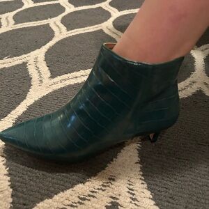 Comfortview Teal Ankle Booties